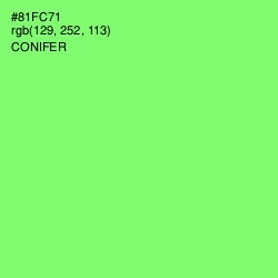 #81FC71 - Conifer Color Image