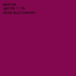 #82074E - Rose Bud Cherry Color Image