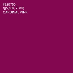 #820750 - Cardinal Pink Color Image