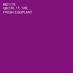 #82117E - Fresh Eggplant Color Image