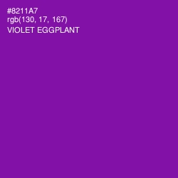 #8211A7 - Violet Eggplant Color Image