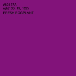 #82137A - Fresh Eggplant Color Image