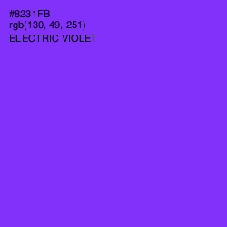 #8231FB - Electric Violet Color Image