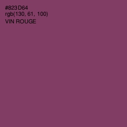 #823D64 - Vin Rouge Color Image