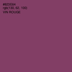 #823E64 - Vin Rouge Color Image