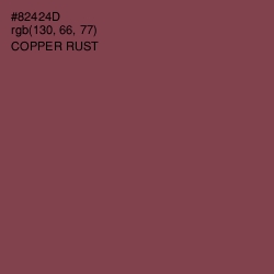 #82424D - Copper Rust Color Image