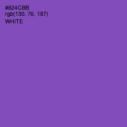 #824CBB - Wisteria Color Image