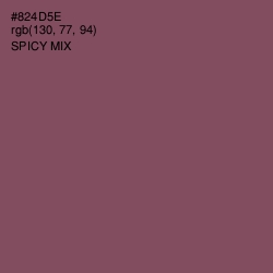 #824D5E - Spicy Mix Color Image