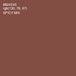 #824E43 - Spicy Mix Color Image