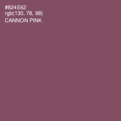 #824E62 - Cannon Pink Color Image