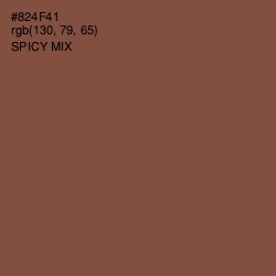 #824F41 - Spicy Mix Color Image