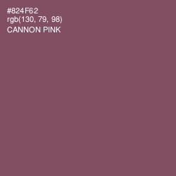 #824F62 - Cannon Pink Color Image