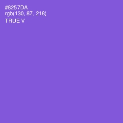 #8257DA - True V Color Image