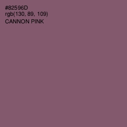 #82596D - Cannon Pink Color Image