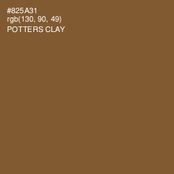 #825A31 - Potters Clay Color Image