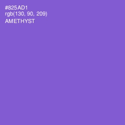 #825AD1 - Amethyst Color Image
