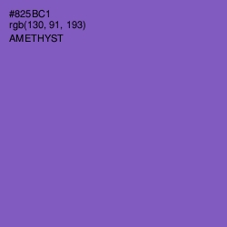 #825BC1 - Amethyst Color Image