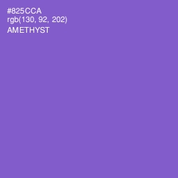 #825CCA - Amethyst Color Image