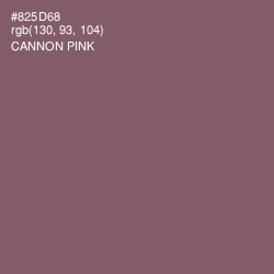 #825D68 - Cannon Pink Color Image