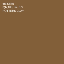 #825F39 - Potters Clay Color Image