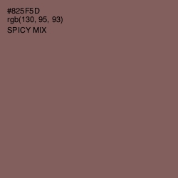 #825F5D - Spicy Mix Color Image