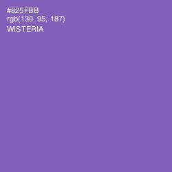 #825FBB - Wisteria Color Image