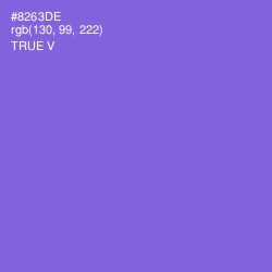 #8263DE - True V Color Image