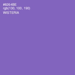 #8264BE - Wisteria Color Image