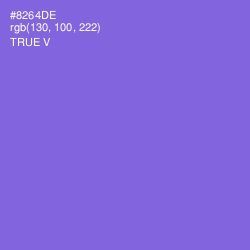 #8264DE - True V Color Image