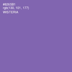 #8265B1 - Wisteria Color Image
