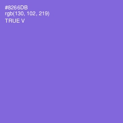 #8266DB - True V Color Image