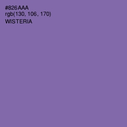 #826AAA - Wisteria Color Image