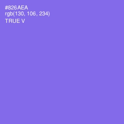 #826AEA - True V Color Image