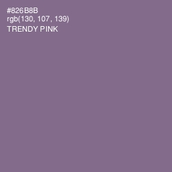 #826B8B - Trendy Pink Color Image