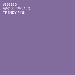 #826B9D - Trendy Pink Color Image