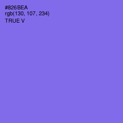 #826BEA - True V Color Image