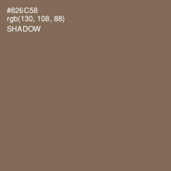 #826C58 - Shadow Color Image