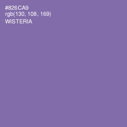 #826CA9 - Wisteria Color Image