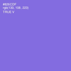 #826CDF - True V Color Image