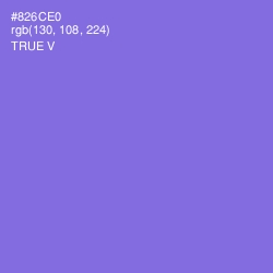 #826CE0 - True V Color Image