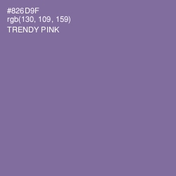 #826D9F - Trendy Pink Color Image