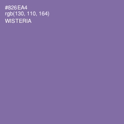 #826EA4 - Wisteria Color Image