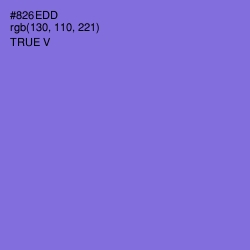 #826EDD - True V Color Image