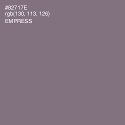 #82717E - Empress Color Image