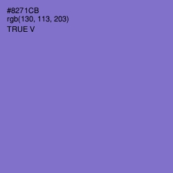 #8271CB - True V Color Image