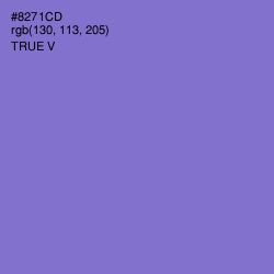 #8271CD - True V Color Image