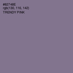 #82748E - Trendy Pink Color Image