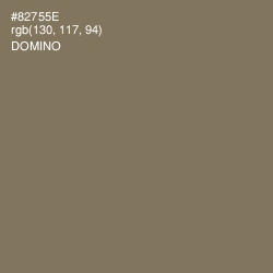 #82755E - Domino Color Image