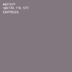 #82767F - Empress Color Image