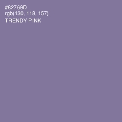 #82769D - Trendy Pink Color Image